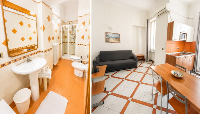 bagno e sala
